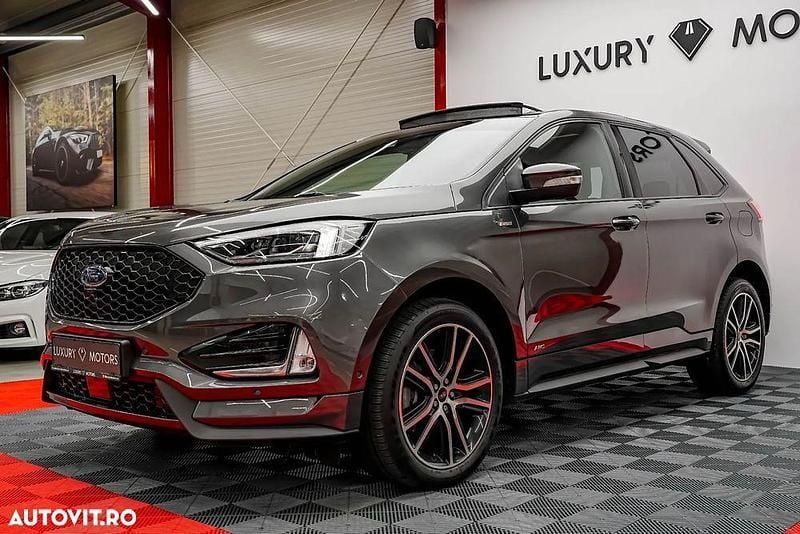 Gri Utilizat 2019 Ford Edge ST-Line SUV | 21.990 EUR (Preț OK) - Imagine 1/4