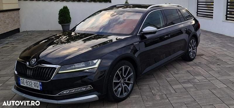 Culoarenegru Utilizat 2022 Skoda Superb Break | 18.995 EUR (Super Preț) - Imagine 1/4