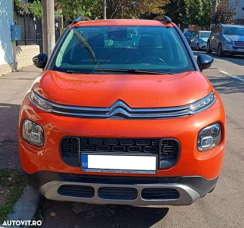 Culoareportocaliu Utilizat 2018 Citroën C3 Aircross PureTech SUV | 9.500 EUR (Preț OK) - Imagine 1/4