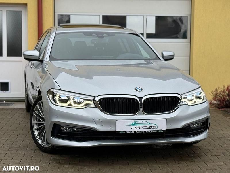 Culoareargint Utilizat 2017 BMW 520 Sport Line Berlinǎ | 25.490 EUR (Scump) - Imagine 1/4