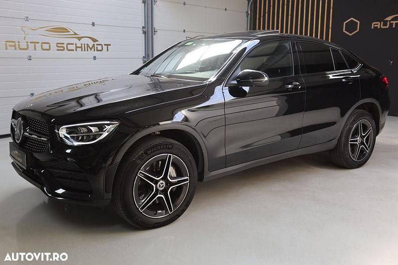 Culoarenegru Utilizat 2022 Mercedes GLC300 AMG line Plus Coupe | 43.800 EUR - Imagine 1/4