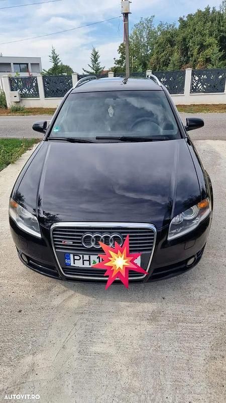 Culoarenegru Utilizat 2005 Audi A4 S-Line Break | 2.500 EUR (Preț OK) - Imagine 1/4