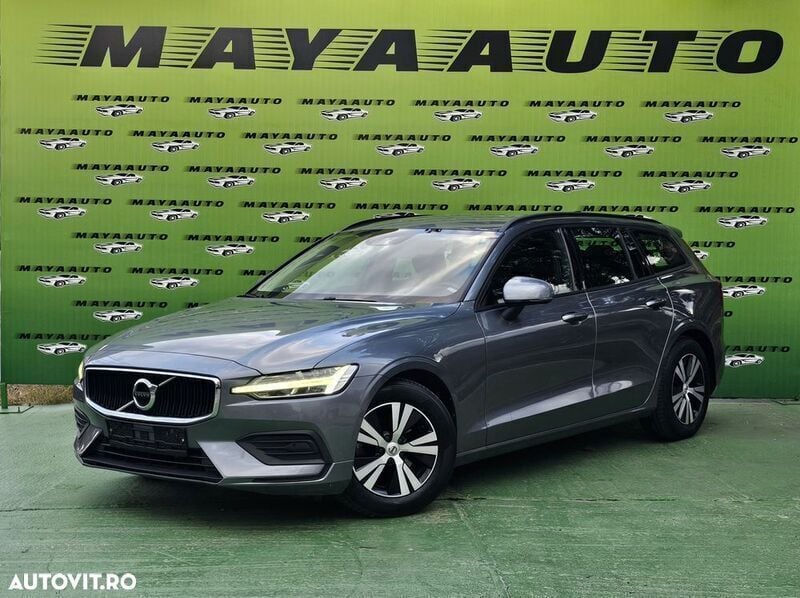 Gri Utilizat 2019 Volvo V60 Break | 15.488 EUR (Preț OK) - Imagine 1/4