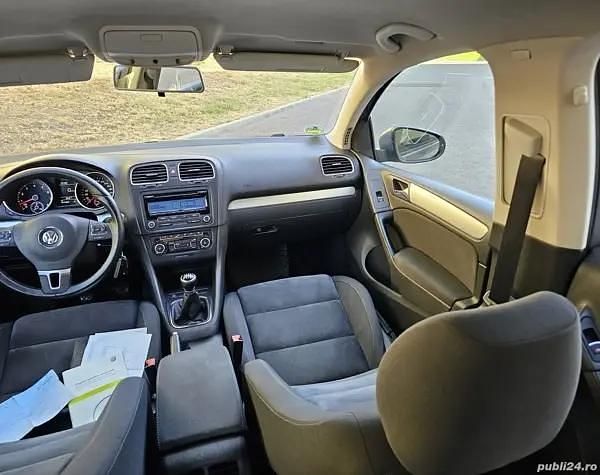 Second-hand VW Golf VI Highline 122 CP (89 kW) 2010 Negru Hatchback