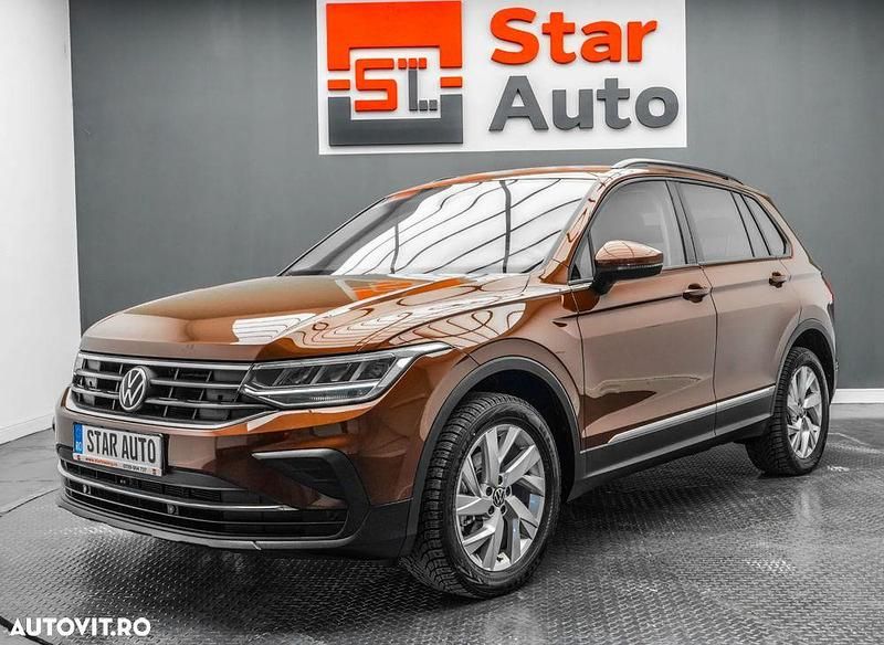 Culoaremaro Utilizat 2022 VW Tiguan Elegance SUV | 23.990 EUR (Preț bun) - Imagine 1/4