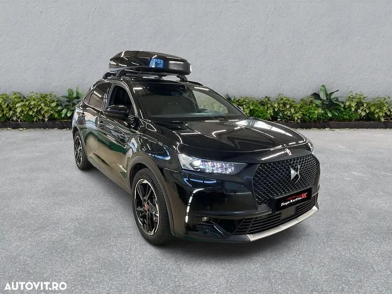 Culoarenegru Utilizat 2021 DS Automobiles DS7 Crossback Performance Line Plus SUV | 26.499 EUR (Preț OK) - Imagine 1/4