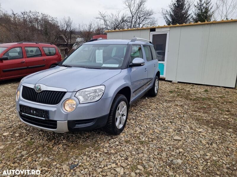 Albastru Utilizat 2012 Skoda Yeti Active SUV | 4.990 EUR - Imagine 1/4