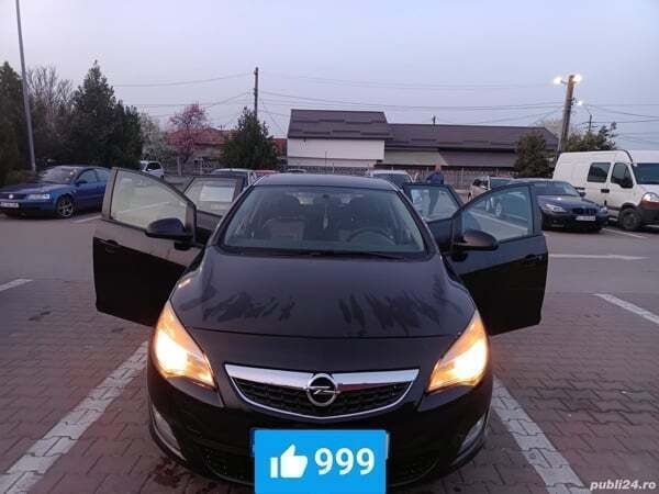 Negru Utilizat 2010 Opel Astra Sport Hatchback | 3.400 EUR (Preț bun) - Imagine 1/4