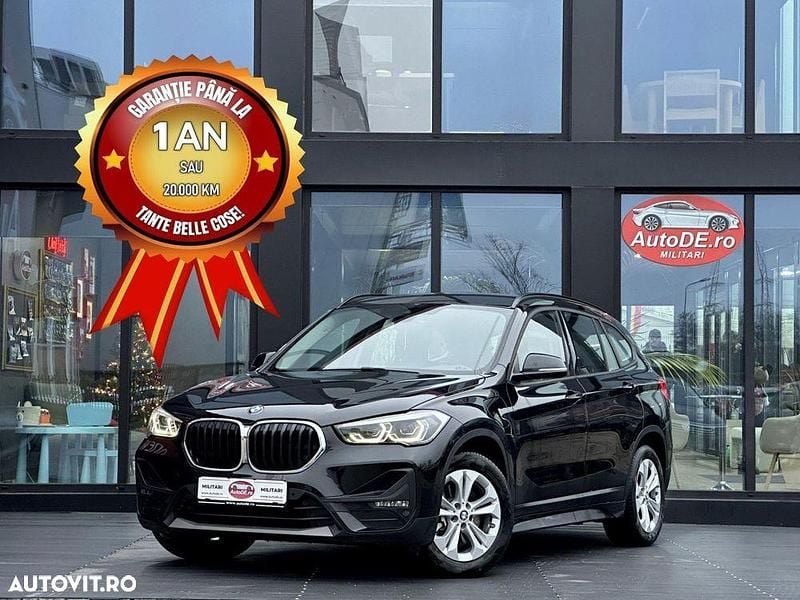 Culoarenegru Utilizat 2021 BMW X1 SUV | 16.990 EUR (Super Preț) - Imagine 1/4