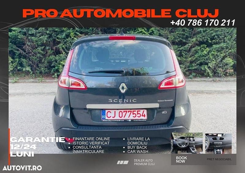 Second-hand Renault Scénic III Privilege 130 CP (95 kW) 2012 Culoaregri Monovolum