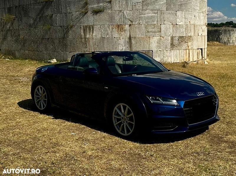 Culoarealbastru Utilizat 2018 Audi TT Roadster S-Line Cabrio | 23.500 EUR - Imagine 1/4
