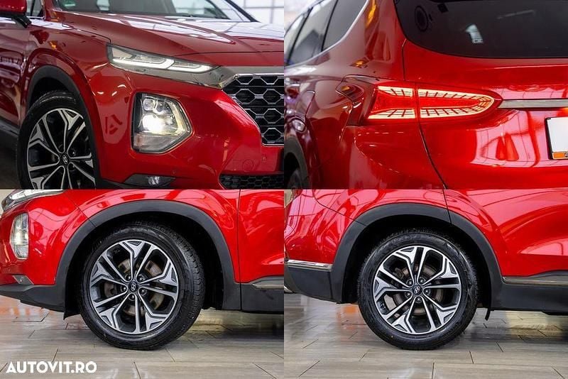 Second-hand Hyundai Santa Fe Style 200 CP (147 kW) 2020 Culoarerosu SUV