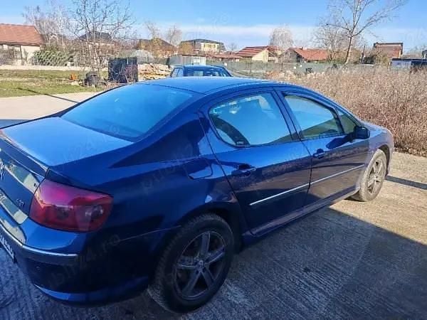 Second-hand Peugeot 407 136 CP (100 kW) 2005 Albastru Berlinǎ