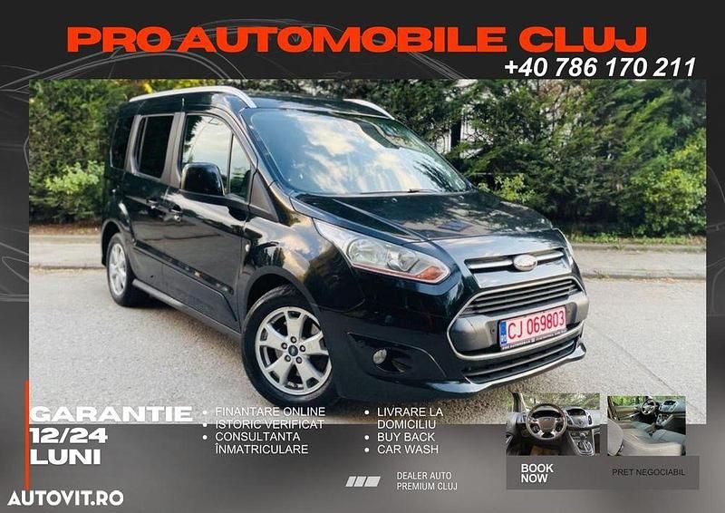 Second-hand Ford Tourneo Connect Titanium 115 CP (84 kW) 2014 Culoarenegru Monovolum