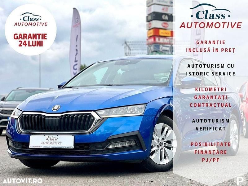 Culoarealbastru Utilizat 2020 Skoda Octavia Style Berlinǎ | 13.250 EUR (Preț OK) - Imagine 1/4