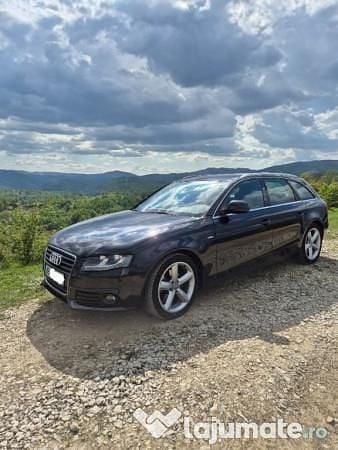 Negru Utilizat 2008 Audi A4 S-Line Break | 4.900 EUR (Preț OK) - Imagine 1/4