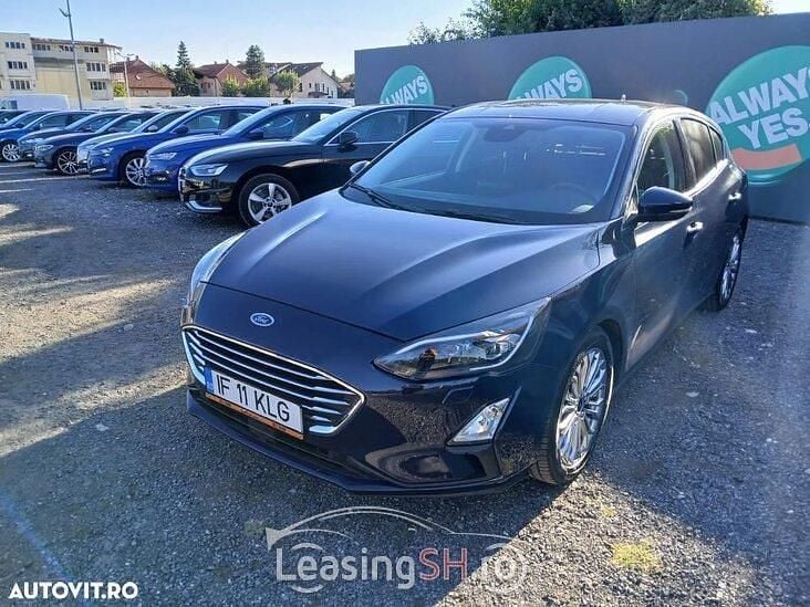 Albastru Utilizat 2019 Ford Focus Titanium Hatchback | 12.950 EUR (Preț OK) - Imagine 1/4