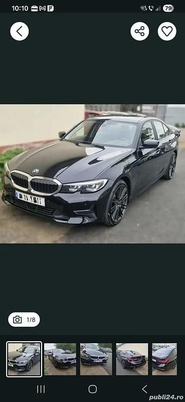 Second-hand BMW 330e 292 CP (214 kW) 2020 Negru Berlinǎ