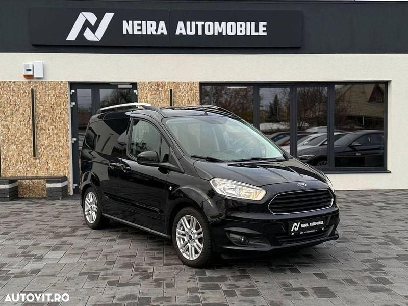 Culoarenegru Utilizat 2015 Ford Tourneo Courier Titanium Monovolum | 6.500 EUR (Preț OK) - Imagine 1/4