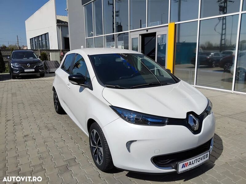 Alb Utilizat 2019 Renault Zoe Intens Hatchback | 9.600 EUR - Imagine 1/4