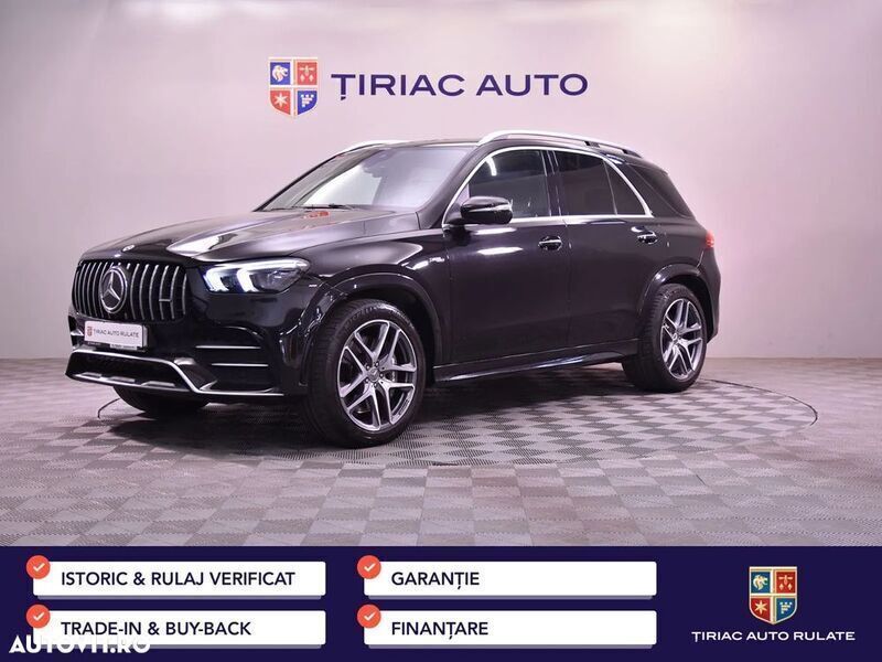 Negru Utilizat 2022 Mercedes GLE53 AMG AMG SUV | 79.990 EUR - Imagine 1/4