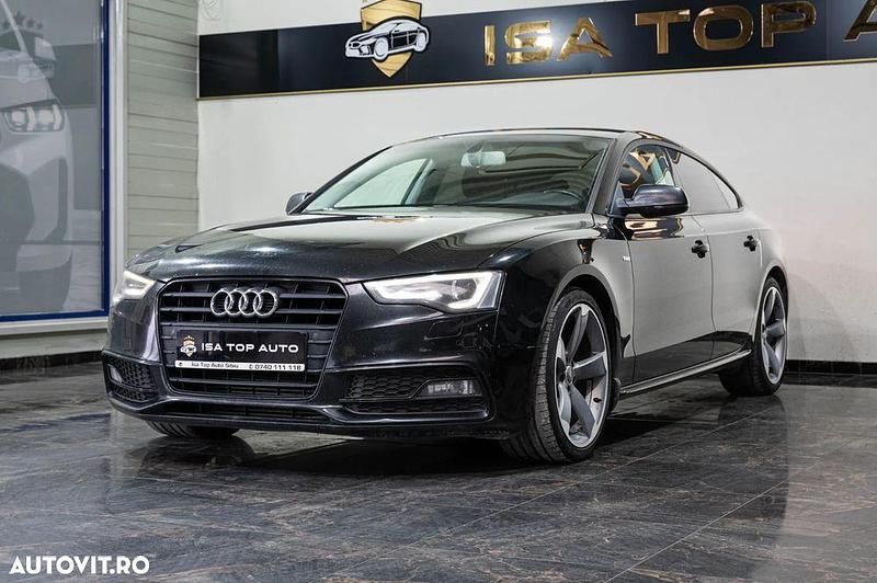 Culoarenegru Utilizat 2012 Audi A5 Sportback S-Line Hatchback | 14.999 EUR (Scump) - Imagine 1/4