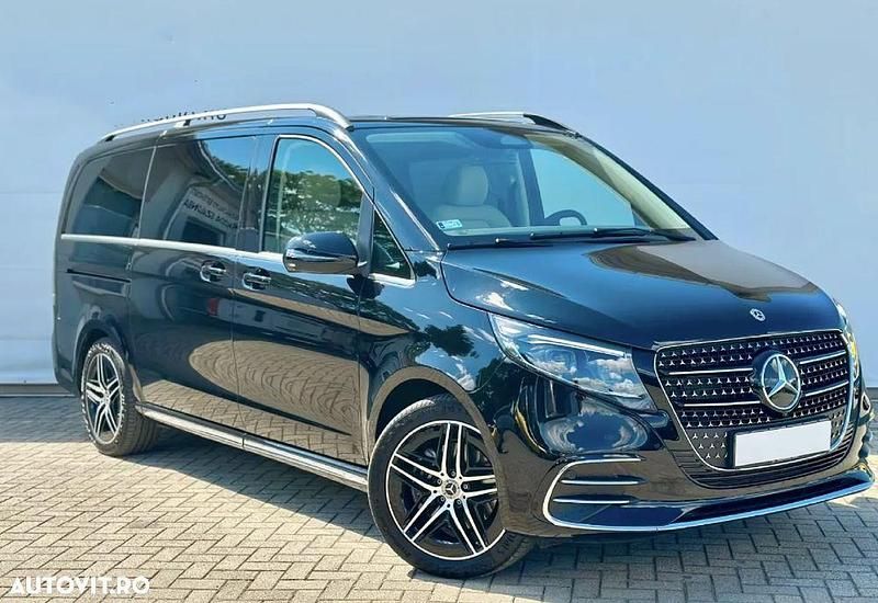 Culoarenegru Utilizat 2025 Mercedes V300 Avantgarde Edition Monovolum | 83.369 EUR (Preț OK) - Imagine 1/4