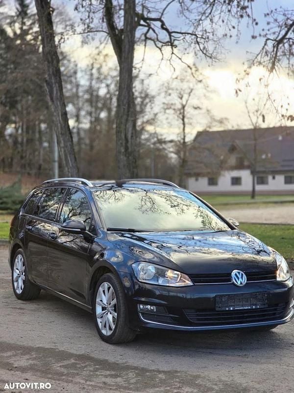 Second-hand VW Golf VII Allstar 150 CP (110 kW) 2016 Culoarenegru Break