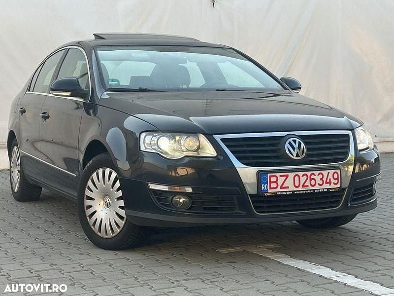 Culoarenegru Utilizat 2009 VW Passat Comfortline Berlinǎ | 4.290 EUR (Preț OK) - Imagine 1/4