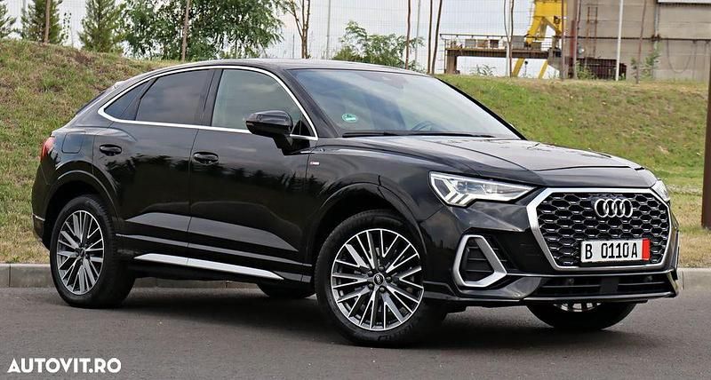 Culoarenegru Utilizat 2022 Audi Q3 S-Line SUV | 24.999 EUR - Imagine 1/4