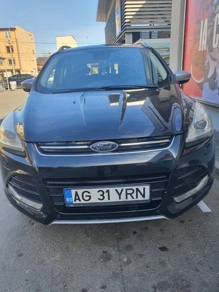 Negru Utilizat 2016 Ford Kuga SUV | 10.450 EUR (Preț OK) - Imagine 1/4