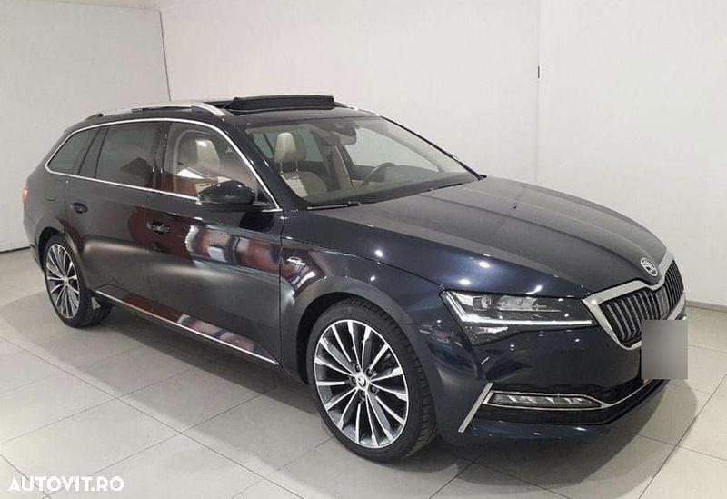 Culoarealbastru Utilizat 2020 Skoda Superb LAURIN & KLEMENT Break | 21.250 EUR (Preț OK) - Imagine 1/4