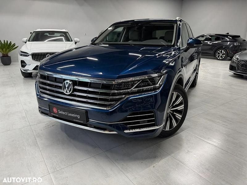 Second-hand VW Touareg 286 CP (210 kW) 2018 Culoareblue SUV