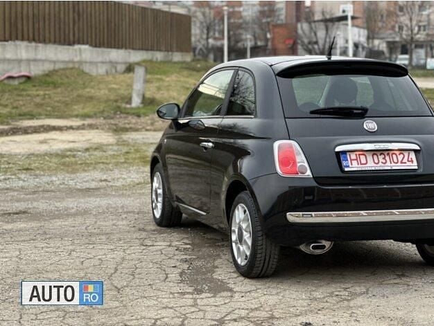 Second-hand Fiat 500 69 CP (50 kW) 2009 Negru Cabrio