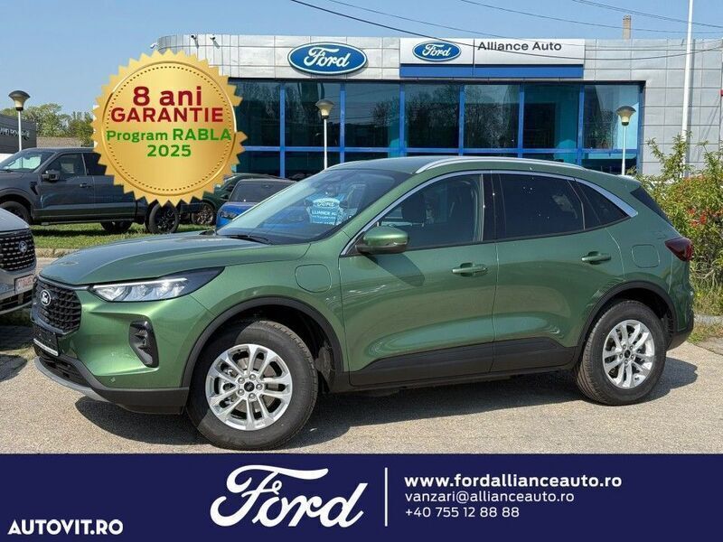 Verde Nouă 2025 Ford Kuga Titanium SUV | 30.493 EUR - Imagine 1/4