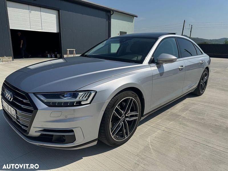 Culoareargint Utilizat 2018 Audi A8L Berlinǎ | 38.500 EUR (Scump) - Imagine 1/4
