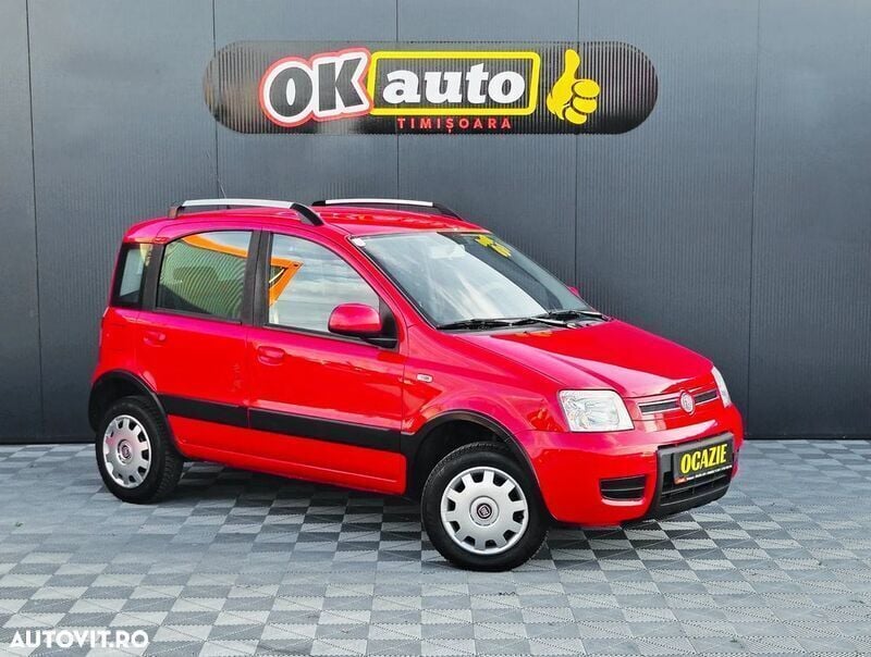 Rosu Utilizat 2012 Fiat Panda 4x4 Climbing Hatchback | 4.990 EUR - Imagine 1/4