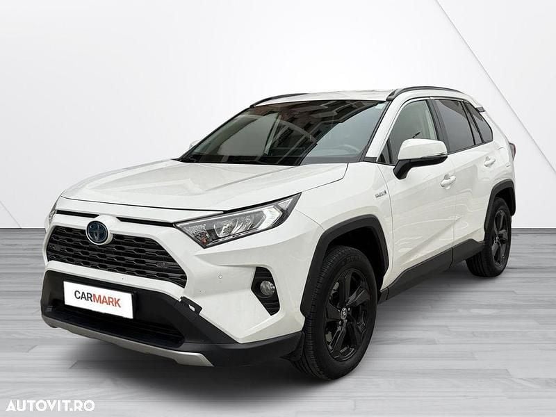 Culoarealb Utilizat 2019 Toyota RAV4 Hybrid SUV | 23.999 EUR (Preț bun) - Imagine 1/4