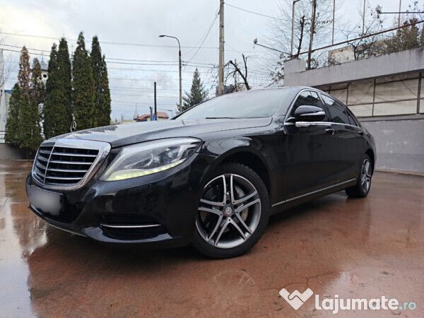 Negru Utilizat 2014 Mercedes S350 Business Berlinǎ | 32.000 EUR (Preț OK) - Imagine 1/4