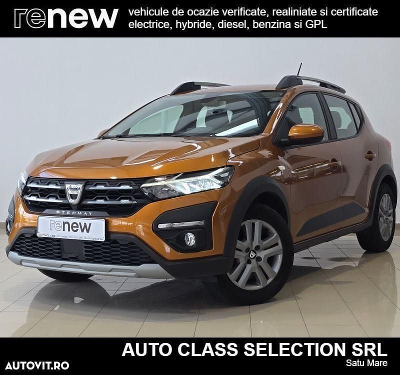 Culoareportocaliu Utilizat 2021 Dacia Sandero Comfort Hatchback | 10.400 EUR (Preț OK) - Imagine 1/4