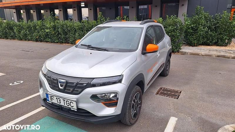 Culoareargint Utilizat 2022 Dacia Spring Essentiel Hatchback | 8.591 EUR (Preț OK) - Imagine 1/4