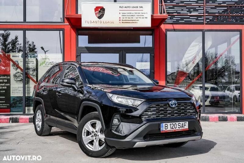 Negru Utilizat 2021 Toyota RAV4 Hybrid SUV | 28.460 EUR (Preț OK) - Imagine 1/4