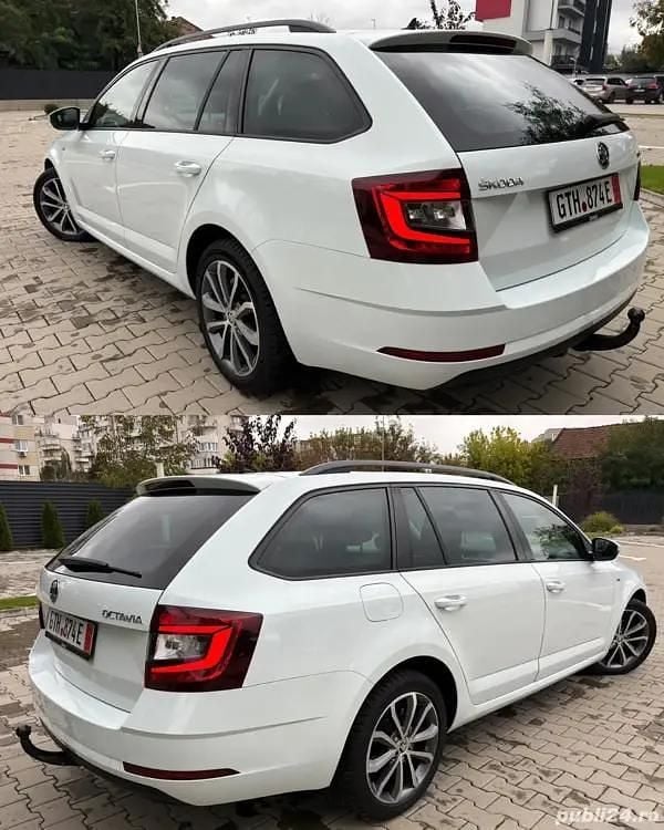 Second-hand Skoda Octavia 150 CP (110 kW) 2017 Alb Break