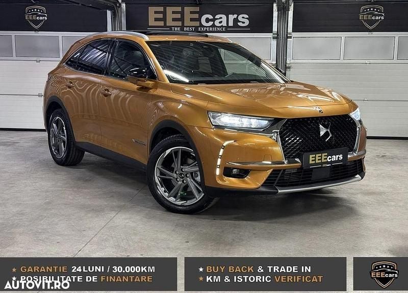Culoaregalbeuriu Utilizat 2019 DS Automobiles DS7 Crossback Bastille Plus SUV | 23.950 EUR (Puțin scump) - Imagine 1/4