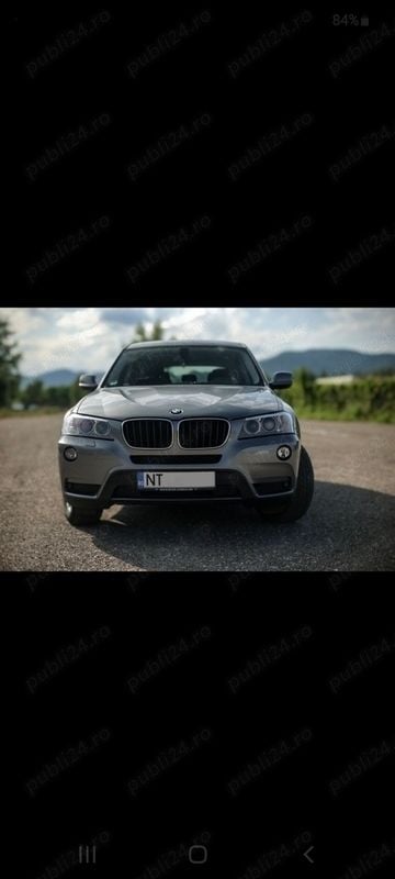 Second-hand BMW X3 184 CP (135 kW) 2012 Gri SUV