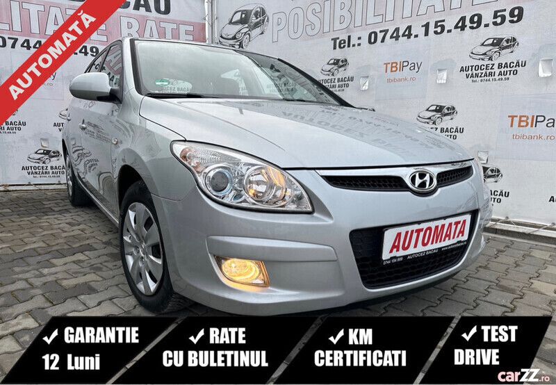 Argintiu Utilizat 2009 Hyundai i30 Hatchback | 5.950 EUR - Imagine 1/4