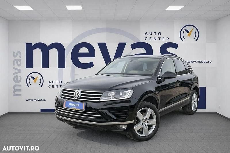 Second-hand VW Touareg Supreme 262 CP (192 kW) 2018 Culoarenegru SUV