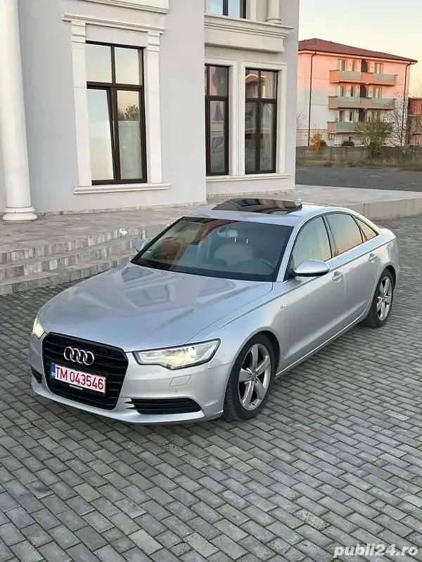 Culoarenegru Utilizat 2014 Audi A6 Sport Berlinǎ | 13.500 EUR (Preț OK) - Imagine 1/4
