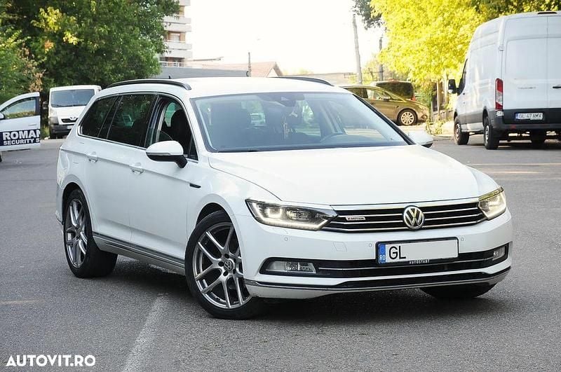Second-hand VW Passat Highline 190 CP (139 kW) 2019 Culoarealb Break