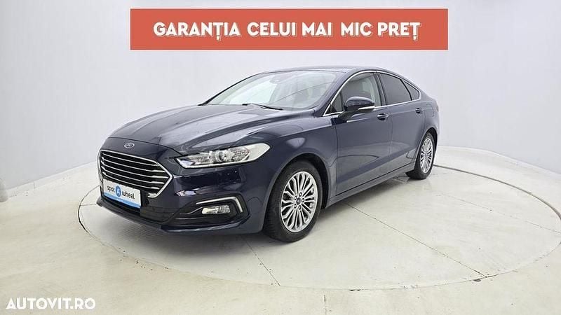 Albastru Utilizat 2021 Ford Mondeo Titanium Berlinǎ | 16.950 EUR (Preț OK) - Imagine 1/3